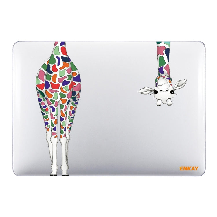 ENKAY Hat-Prince 포레스트 시리즈 패턴 노트북 보호 크리스탈 케이스, MacBook Pro 13.3인치 A1706 / A1708 / A1989 / A2159용, MacBook Pro 13.3인치 A1706 / A1708 / A1989 / A2159용