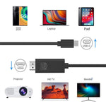 OT-UC503 4K USB 타입 C 수컷 to HDMI 수컷 스크린 케이블