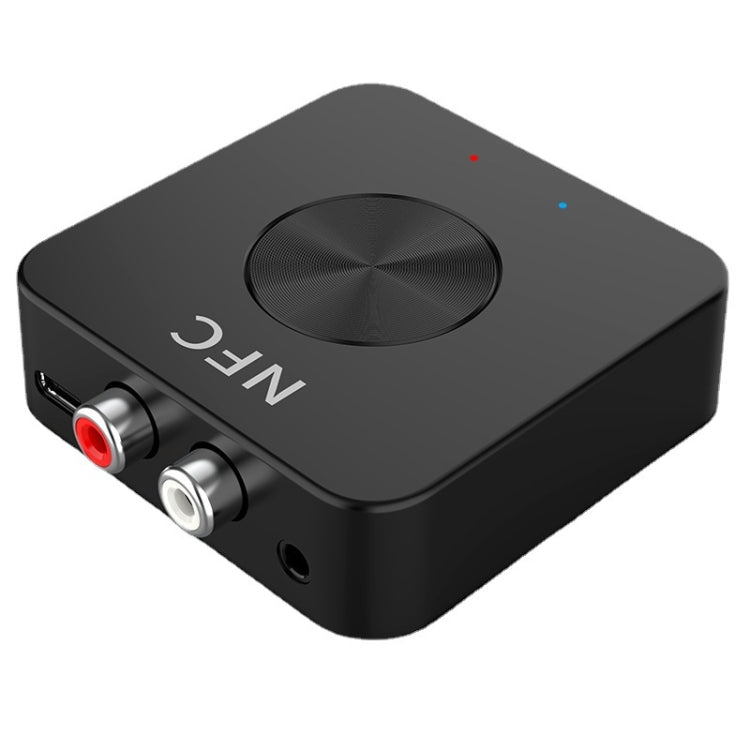 BT-21 NFC 블루투스 5.0 리시버 & 트랜스미터 RCA 3.5mm AUX 오디오 어댑터, BT-21