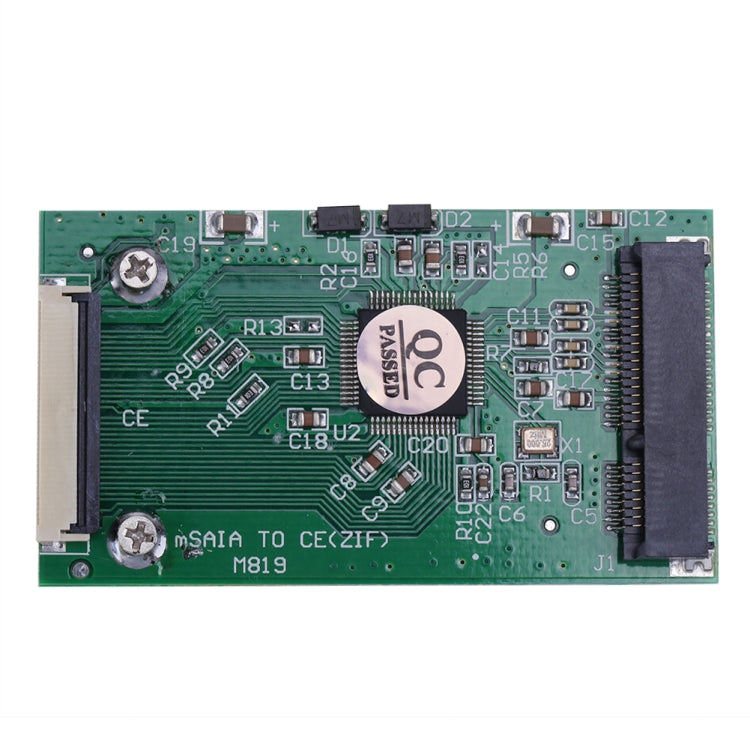 미니 PCI-E SATA mSATA SSD를 40핀 1.8인치 ZIF CE SSD 변환 카드로