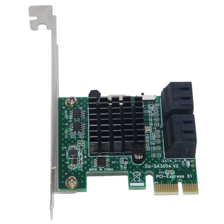 PCI 익스프레스 4포트 PCI-E X1/X4/X8/X16 변환기 PCIE에서 SATA 확장 어댑터