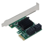 PCI 익스프레스 4포트 PCI-E X1/X4/X8/X16 변환기 PCIE에서 SATA 확장 어댑터