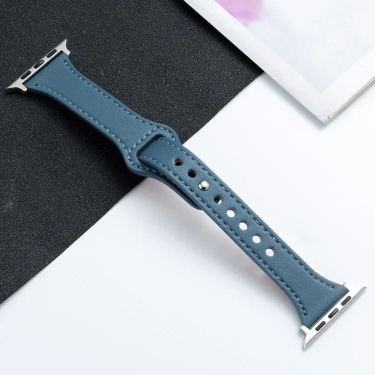 마이크로화이버 가죽 시계줄, 애플 워치 시리즈용, 7 41mm / 6&SE&5&4 40mm / 3&2&1 38mm, 7 45mm / 6&SE&5&4 44mm / 3&2&1 42mm