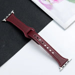마이크로화이버 가죽 시계줄, 애플 워치 시리즈용, 7 41mm / 6&SE&5&4 40mm / 3&2&1 38mm, 7 45mm / 6&SE&5&4 44mm / 3&2&1 42mm