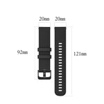 Small Lattice Silicone Sports Strap, For Garmin Venu, For Garmin Vivomove 3, For Garmin VivoMove Luxe, For Garmin VivoMove Style