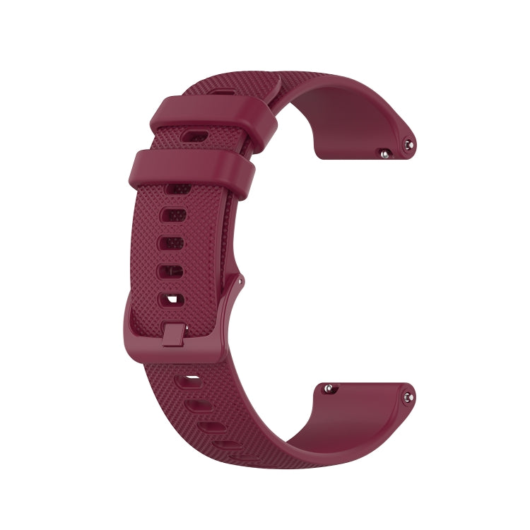 Small Lattice Silicone Sports Strap, For Garmin Vivomove HR Sport, For Garmin Vivoactive 3, For Garmin Vivoactive 3 Music, For Garmin Forerunner 245