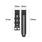 Silicone Sports Strap, For Garmin Fenix 6 Pro GPS, For Garmin Fenix 5, For Garmin Fenix 5 Plus
