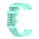 20mm Carbon Fiber Striped Silicone Strap, For Garmin Vivomove Style