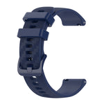 20mm Carbon Fiber Striped Silicone Strap, For Garmin Vivomove Style