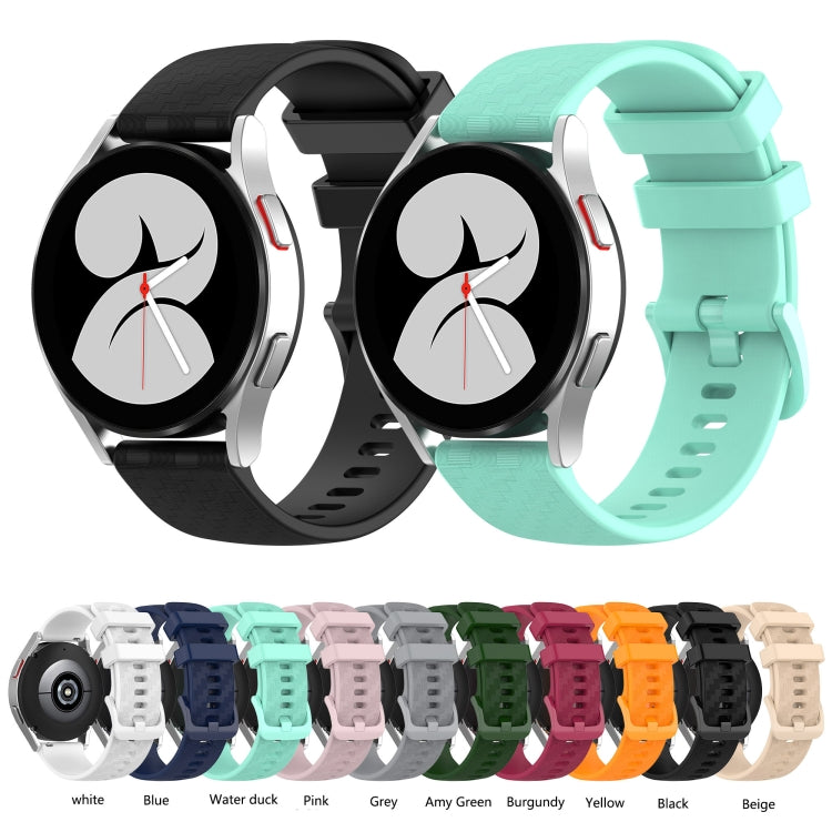 20mm Carbon Fiber Striped Silicone Strap, For Amazfit GTS 3, For Amazfit GTS 2E, For Amazfit GTS 2 mini, For Amazfit GTS 2