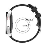 20mm Carbon Fiber Striped Silicone Strap, For Amazfit GTS 3, For Amazfit GTS 2E, For Amazfit GTS 2 mini, For Amazfit GTS 2