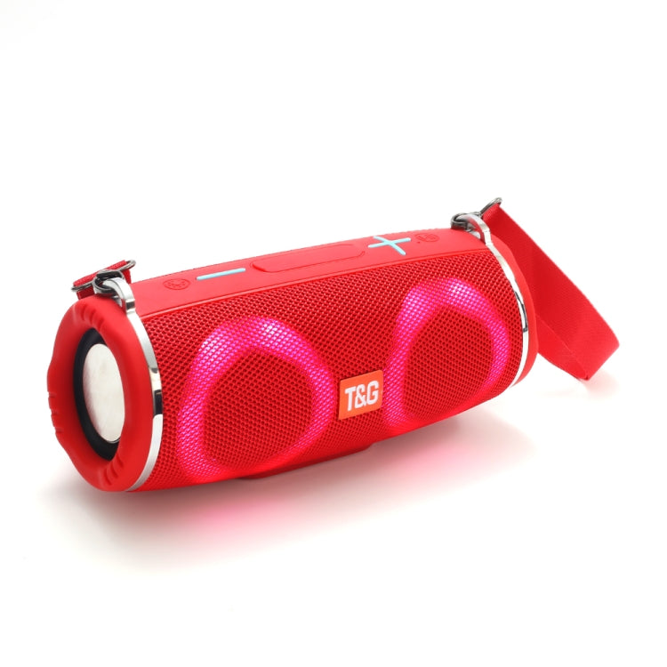 T&G TG642 RGB 라이트 방수 휴대용 블루투스 스피커, FM / TF 카드 지원, TG642