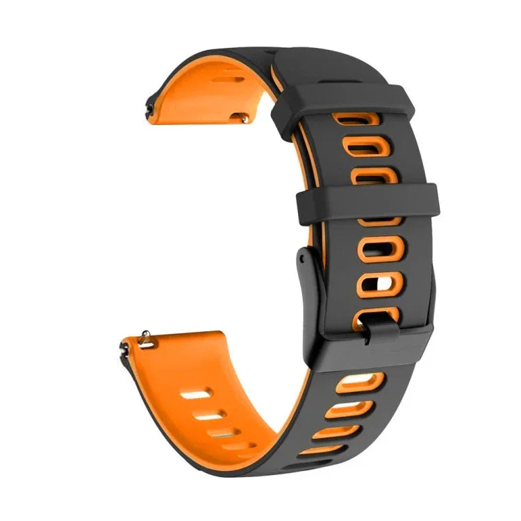20mm 혼합색 실리콘 스트랩, 삼성 기어 S2 클래식용