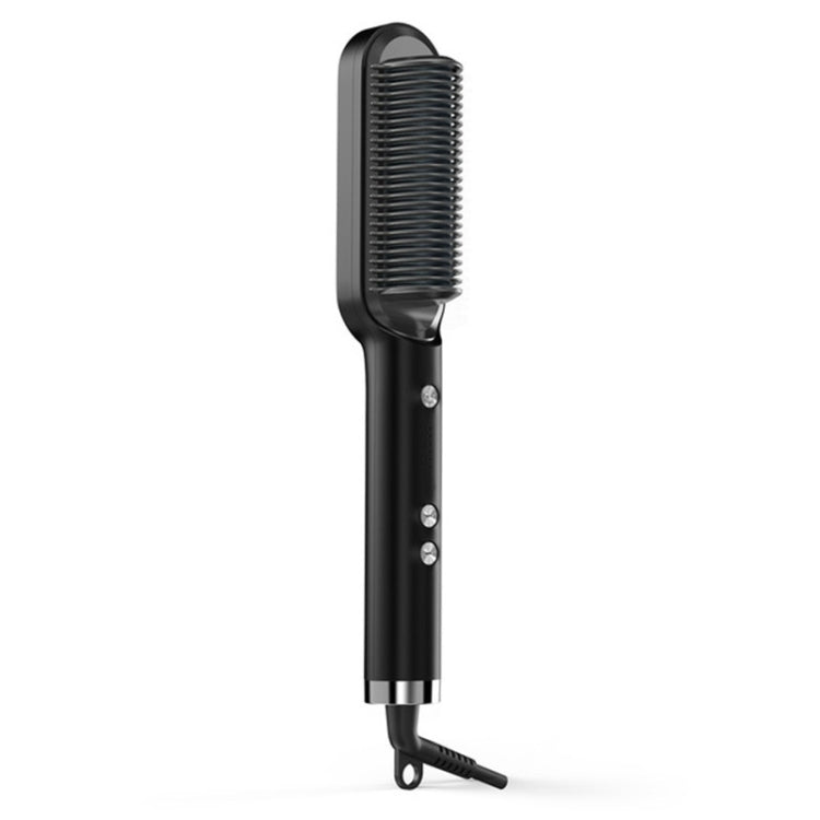 K-SKIN KD380 헤어 스트레이트너 전기 스트레이트 헤어 컬러 빗 브러시 PTC 가열 세라믹 스트레이트 헤어 브러시, UK 플러그, 블랙, UK 플러그, 화이트, EU 플러그, 블랙, EU 플러그, 화이트