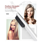 K-SKIN KD380 헤어 스트레이트너 전기 스트레이트 헤어 컬러 빗 브러시 PTC 가열 세라믹 스트레이트 헤어 브러시, UK 플러그, 블랙, UK 플러그, 화이트, EU 플러그, 블랙, EU 플러그, 화이트