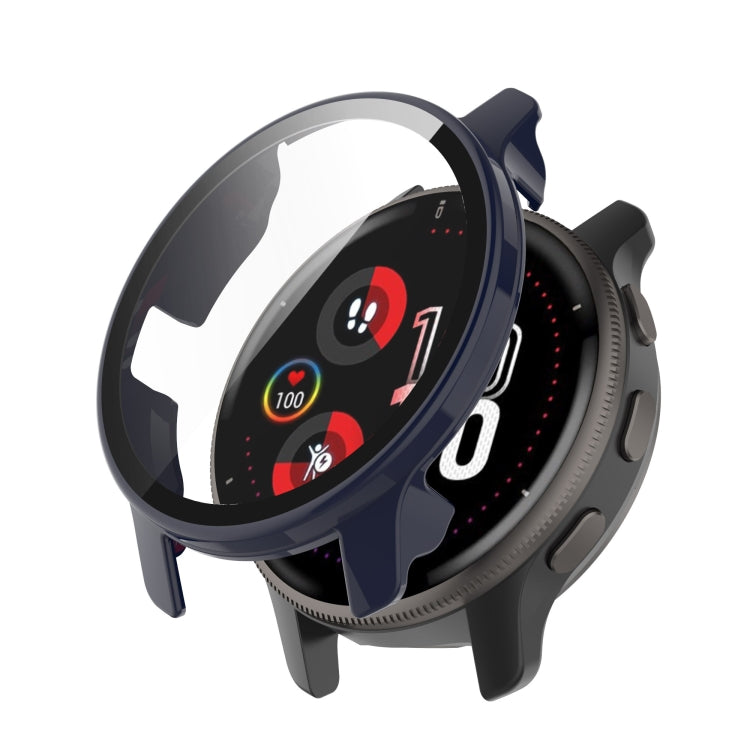PC+Tempered Film Fully Enclosed Protective Case, For Garmin Venu 2 Plus