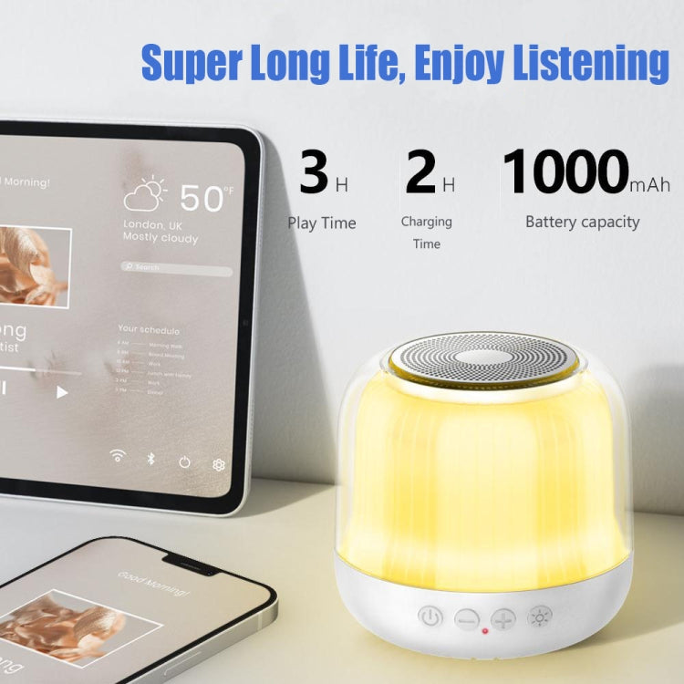 JY12 풀스크린 RGB LED 브리더 라이트 무선 블루투스 스피커