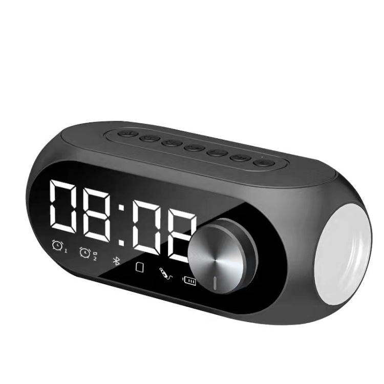 AEC S8 알람 시계 블루투스 스피커 LED 라이트 지원 TF / FM, S8