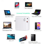PD-65W USB-C / Type-C + QC3.0 USB 노트북 충전 어댑터, AU 플러그 / US 플러그, AU 플러그 / US 플러그