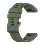 22mm Silicone Solid Color Watch Band, For Garmin Fenix 7, For Garmin Descent G1, For Garmin EPIX Gen2
