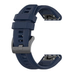 22mm Silicone Solid Color Watch Band, For Garmin Instinct 2, For Garmin Instinct, For Garmin Approach S62