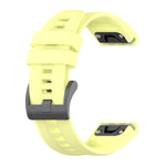 22mm Silicone Solid Color Watch Band, For Garmin Fenix 6, For Garmin Fenix 6 Pro, For Garmin Fenix 5
