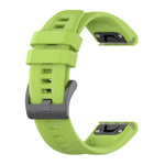 20mm Silicone Solid Color Watch Band, For Garmin Fenix 7S, For Garmin Fenix 7S Solar, For Garmin Fenix 7S Sapphire Solar