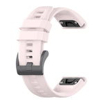 20mm Silicone Solid Color Watch Band, For Garmin Fenix 7S, For Garmin Fenix 7S Solar, For Garmin Fenix 7S Sapphire Solar