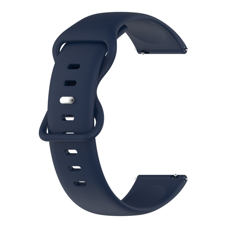 20mm Solid Color Silicone Watch Band, For Garmin Move Luxe, For Garmin Move Style, For Garmin Venu sq, For Garmin Forerunner 645 Music