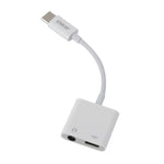 ENKAY ENK-AT106 USB-C / 타입-C to 3.5mm 오디오 + 타입-C 헤드폰 & 충전 어댑터 데이터 케이블