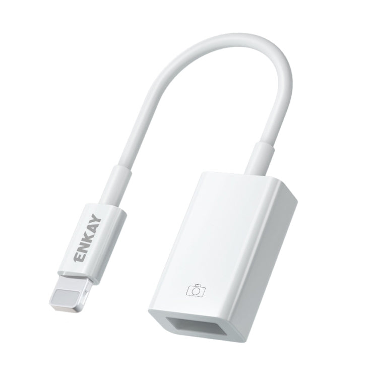 ENKAY ENK-AT108 8핀-USB 3.0 OTG 어댑터 데이터 케이블 iPhone / iPad용