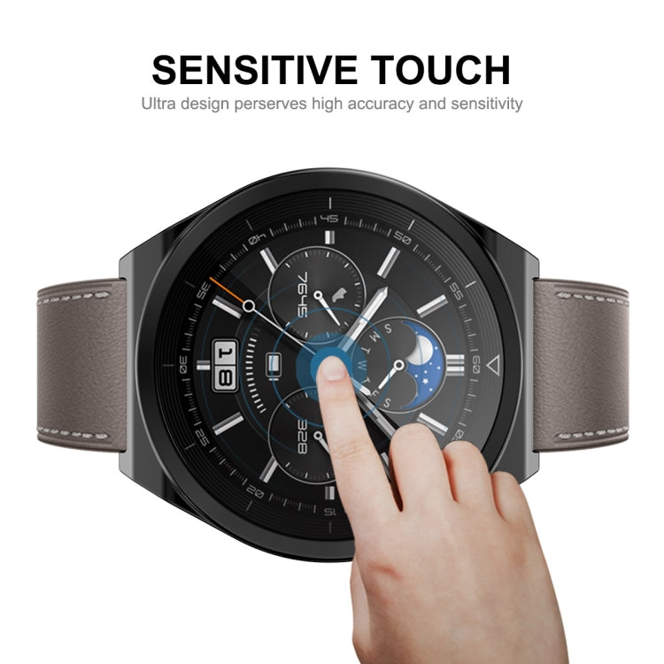 ENKAY Full Coverage Electroplated Soft TPU Case with Screen Protection, For Huawei Watch GT 3 Pro 43mm, For Huawei Watch GT 3 Pro 46mm