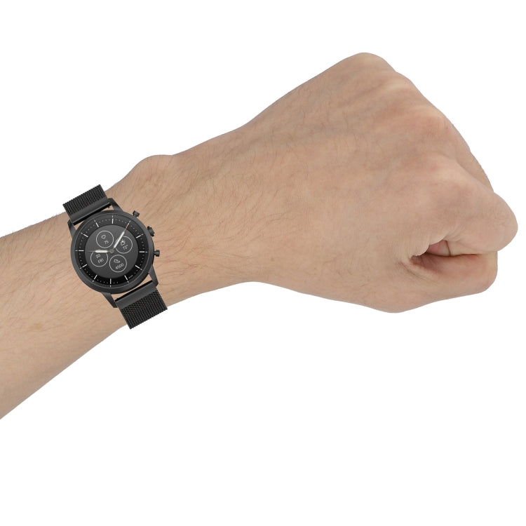 22mm Milan Metal Steel Mesh One Buckle Watch Band, For Huawei GT3 Pro 46mm