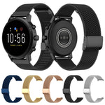 22mm Milan Metal Steel Mesh One Buckle Watch Band, For Huawei GT3 Pro 46mm
