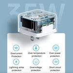 PD 35W 듀얼 USB-C / 타입-C 포트 충전기 iPhone / iPad 시리즈용, US 플러그, US 플러그