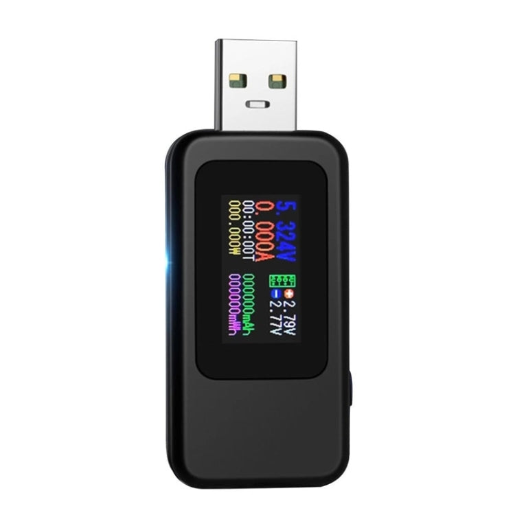 KWS-MX18 10 in 1 USB DC 테스터 전류 4-30V 전압계 타이밍 암미터 디지털 미터