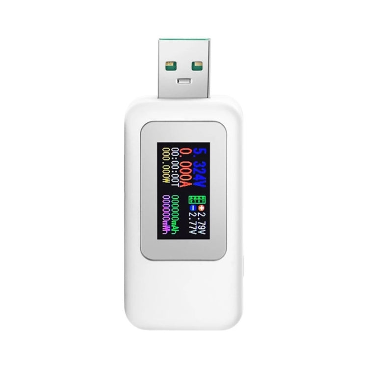 KWS-MX18 10 in 1 USB DC 테스터 전류 4-30V 전압계 타이밍 암미터 디지털 미터