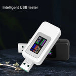 KWS-MX18 10 in 1 USB DC 테스터 전류 4-30V 전압계 타이밍 암미터 디지털 미터