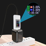 KWS-MX18 10 in 1 USB DC 테스터 전류 4-30V 전압계 타이밍 암미터 디지털 미터
