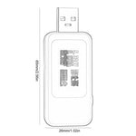 KWS-MX18 10 in 1 USB DC 테스터 전류 4-30V 전압계 타이밍 암미터 디지털 미터