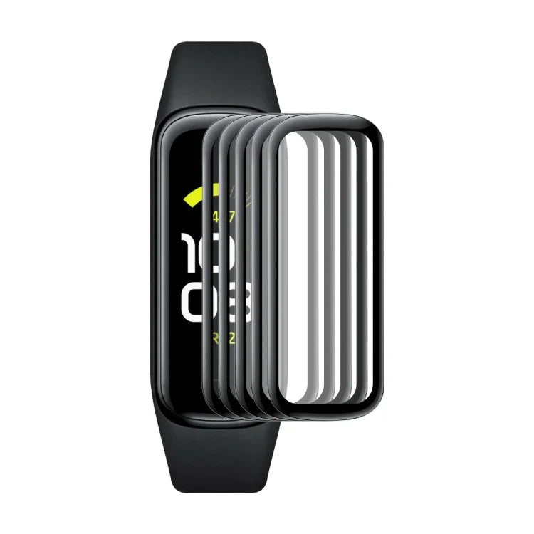 삼성 갤럭시 핏 2용 ENKAY Hat-Prince 3D 전체 커버 소프트 PC 엣지 + PMMA HD 화면 보호 필름, 1개, 2개, 5개, 10개