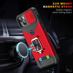 Sliding Camshield Card Phone Case, For iPhone 14, For iPhone 14 Pro, For iPhone 14 Pro Max, For iPhone 14 Plus