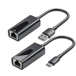1000Mbps RJ45 네트워크 카드 USB 이더넷 어댑터, USB 3.0, 타입-C