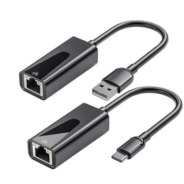 1000Mbps RJ45 네트워크 카드 USB 이더넷 어댑터, USB 3.0, 타입-C