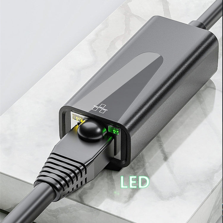 1000Mbps RJ45 네트워크 카드 USB 이더넷 어댑터, USB 3.0, 타입-C