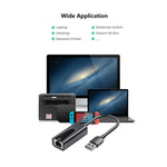 1000Mbps RJ45 네트워크 카드 USB 이더넷 어댑터, USB 3.0, 타입-C