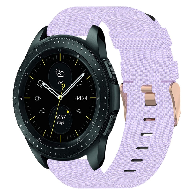 20mm Nylon Woven Watch Band, For Samsung Galaxy Watch Active 2 44mm, For Samsung Galaxy Watch Active 40mm, For Samsung Galaxy Watch 42mm, For Samsung Gear Sport, For Samsung Gear S2 Classic