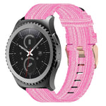 20mm Nylon Woven Watch Band, For Samsung Galaxy Watch Active 2 44mm, For Samsung Galaxy Watch Active 40mm, For Samsung Galaxy Watch 42mm, For Samsung Gear Sport, For Samsung Gear S2 Classic