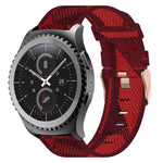 20mm Nylon Woven Watch Band, For Samsung Galaxy Watch Active 2 44mm, For Samsung Galaxy Watch Active 40mm, For Samsung Galaxy Watch 42mm, For Samsung Gear Sport, For Samsung Gear S2 Classic