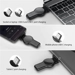 Apple Watch용 A05 2-in-1 Type C / USB-C to USB-A 자석 고속 무선 충전기